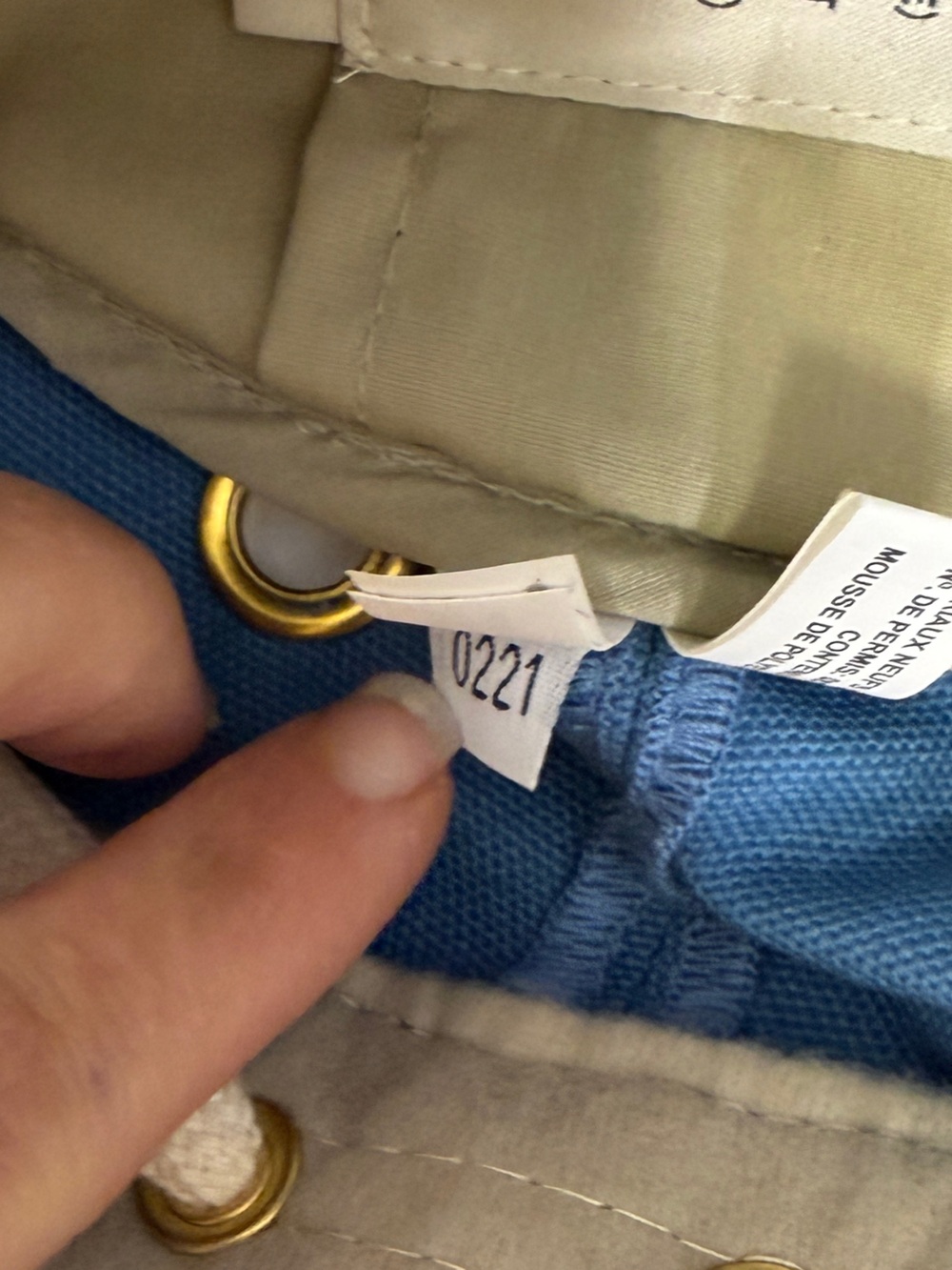 New The Tilley Hat Mens 7 Blue T1 Water Repellent Made in Canada Packable Travel - Picture 10 of 14